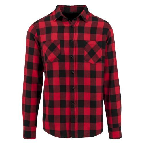 

Build Your Brand Unisex Adult Checked Flannel Shirt XL