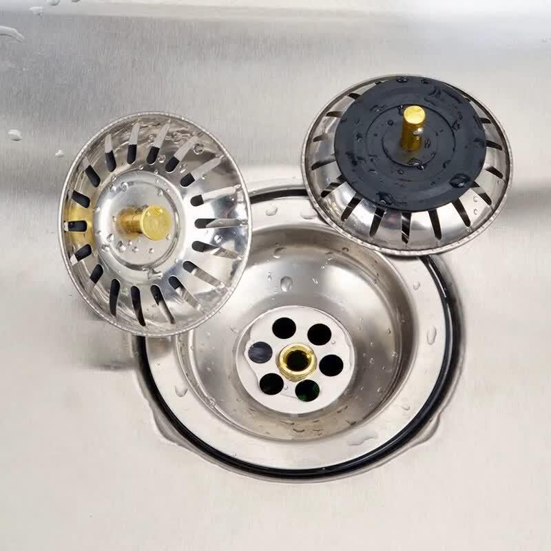 TLXT Kitchen Sink Stopper and Strainer Set