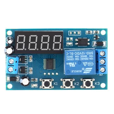 Multifunction Delay Time Module Switch Control Relay Cycle Timer DC 12V