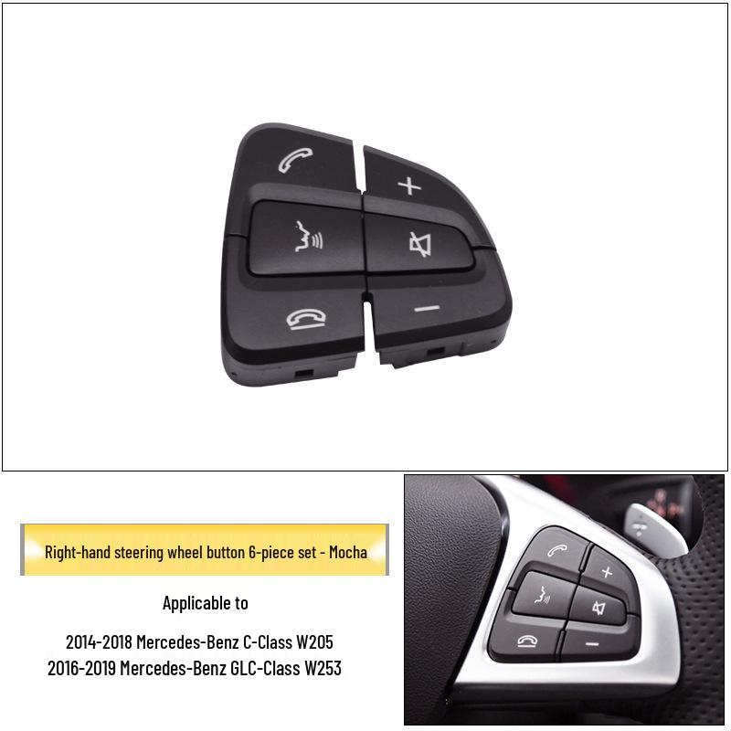 Boutons de Volant Mercedes-Benz pour GLS, GLE, Classe A, B et V - Commutateurs Multifonctionnels W292