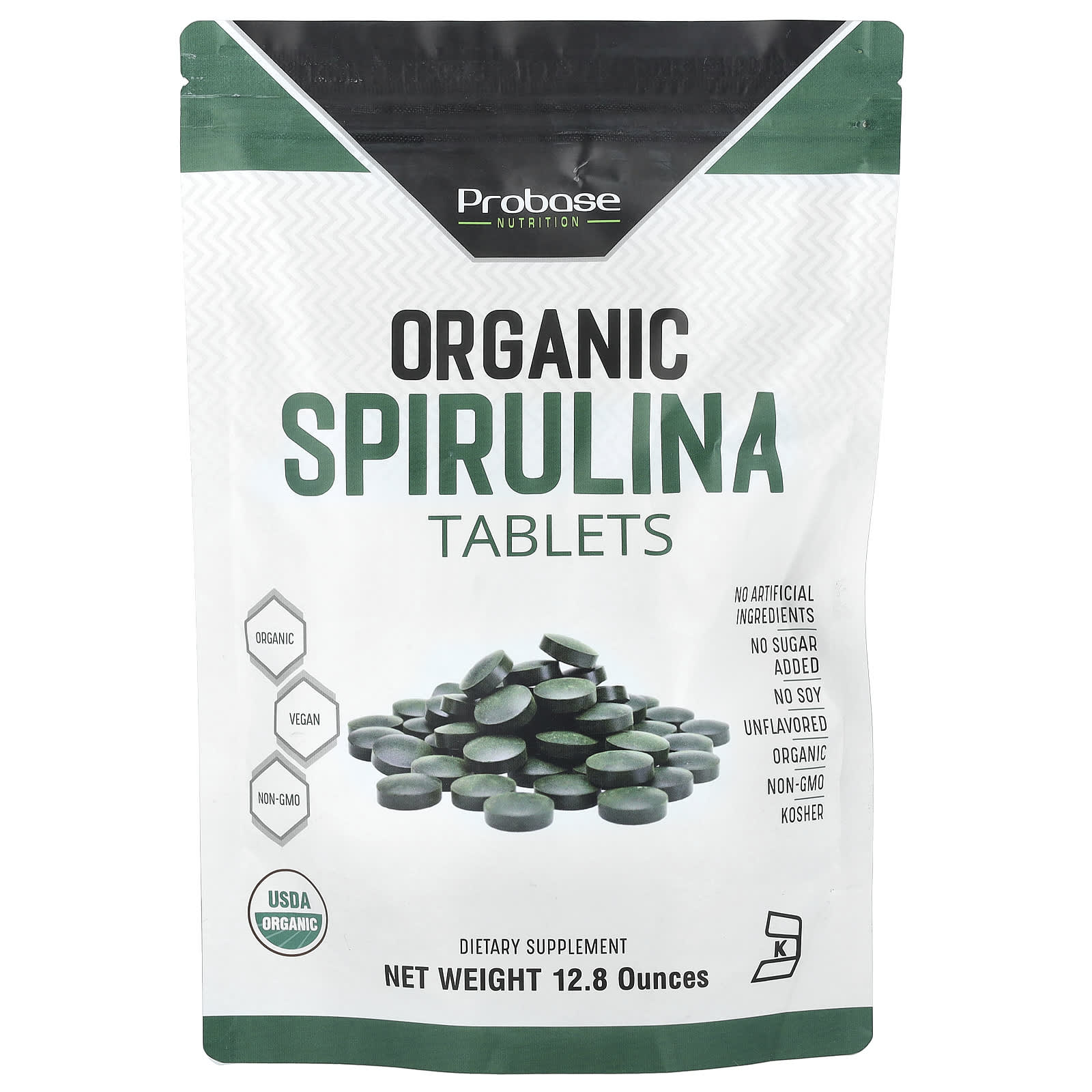 

Organic Spirulina Tablets, 12.8 Oz
