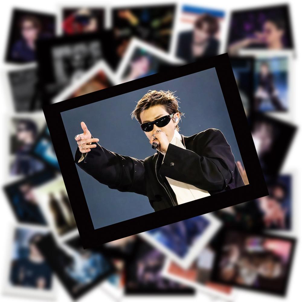 50 Stück BTS Konzert ARIRANG Gemischte Polaroid-Aufkleber, Koreanische Gruppe DIY Kreative Aufkleber, Für Mobiltelefone, Laptops, Computer