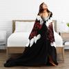 My Chemical Romance Band Blanket Music Super Warm Aesthetic Plush Throw Blanket For Bedroom Camping Flannel Bedspread Bed Cover