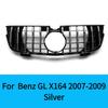 Front Upper Bumper Center Grille Radiator For Mercedes-Benz GL Class X164 2007-2012 GL320 GL350 GL450 GL500 GL550Tuning