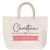 Beach Bag - PLANETEE - Christine - Rope Handle - Large Size - Customizable Cotton