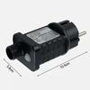 31V 3.6W EU-Plug Power Adapter LED Light Transformer Driver 8 Functional Lamp Driver Switch Adapter IP44 Waterproof Power Supply