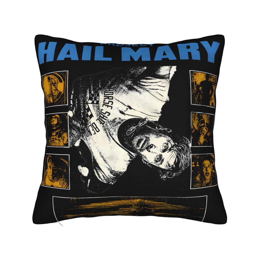 Pillow Case Ryan Gosling Cat Bridge Project Hail Mary Front Soft  Pillow Cover For Living Room Sofa Novelty Pillowcases
