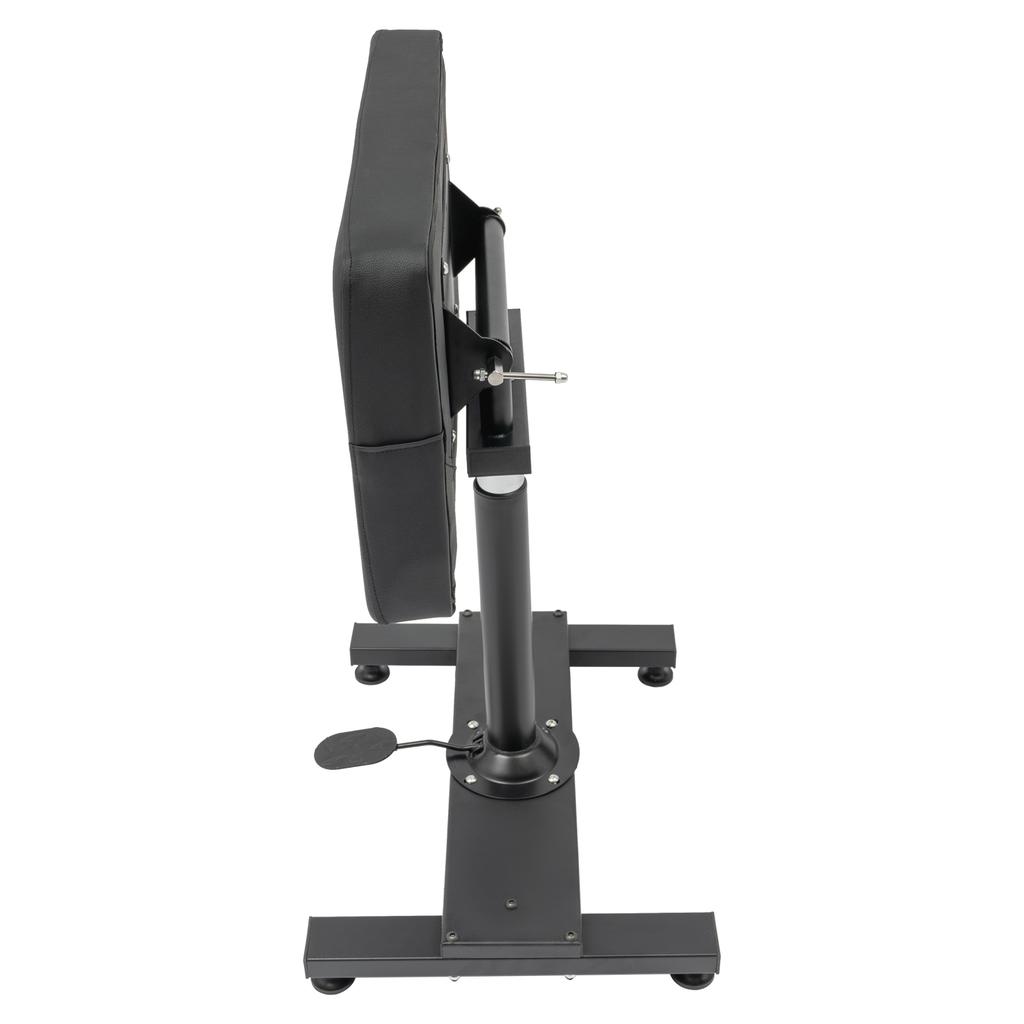 Tattoo Arm Rest Black Armrest Tattoo Station with Soft Sponge Pad Hydraulic Adjustable Height & Tilt Tattoo Armrest Stand
