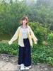 Women's Trendy Striped Long-Sleeve Shirt, Early Autumn Casual Jacket, Loose Fit Top