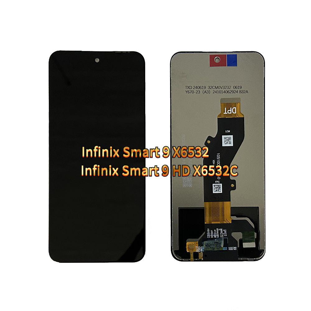 Schermo LCD e Digitizer Assemblaggio Completo per Infinix Smart 9 X6532 Smart 9 HD X6532C