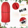 Christmas Tree Storage Bag for Topiary Fake Tree Durable Lightweight Easy Dust Cover Waterproof Upright Big Protective Cover