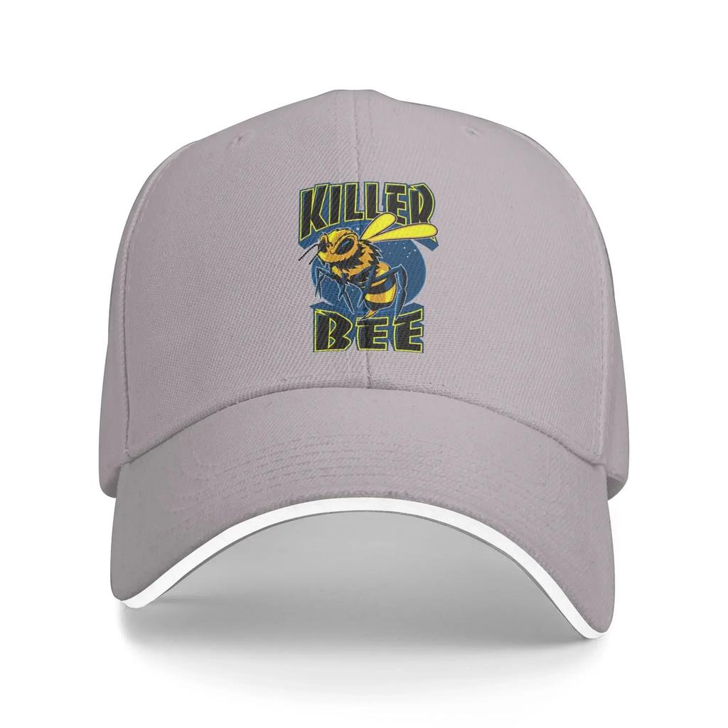 Killer Bee Sun Baseball Cap Cartoon Pattern Summer Trendy Trucker Hat For Couple Women Outdoor Gym Baseball Caps