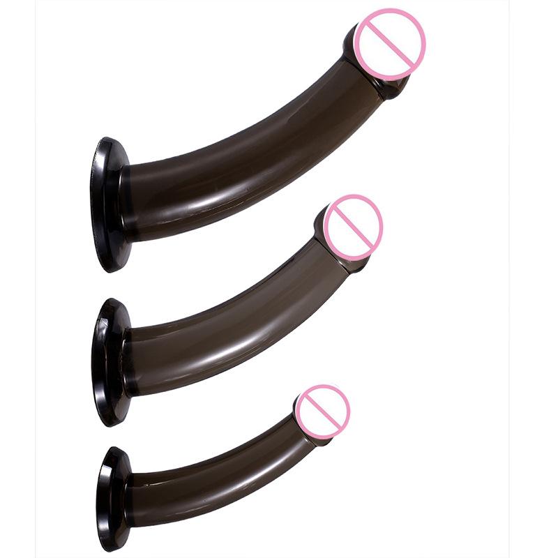 Erotické růžové dildo s přísavkou a anální kolík pro muže a ženy