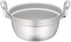 Endo Shoji Commercial Eco Clean Super Denji Round Pot, 24cm, Eco Clean Finish, Aluminum Alloy, Made In Japan, AEK0901