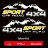 Adesivi e Decalcomanie per Auto Fuoristrada 4X4 Raptor Tundra per Pick-up