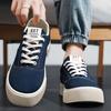 Herrenschuhe 2025 Frühling Canvas-Schuhe Teenager Studenten Trend Skateboard-Schuhe Mode Koreanische Version Streetstyle Premium-Sinn Board-Schuhe