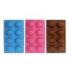 Egg Shaped Silicone Mold for Baking 8-Cavity Food-Grade Non-Stick Chocolate Molds Flexible Easter Freezer Molds Dishwasher Safe Cake Jello