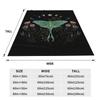 Luna and Forester Blankets Breathable Flannel Sofa Throw Blanket for Home Bedroom Outdoor Throws Bedspread Quilt