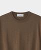 Jeilium Cotton Summer Essential Round Neck Brown (Dry Touch)