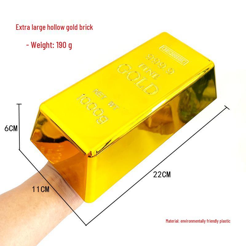 Lingots Dorés Décorations Festives - Ornements Trésors du Festival du Printemps