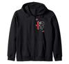 I Love Alfa Alfa Romeo Zip Hoodie -