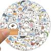 100 Pictures of Xiao Zhang Cute Fat Duck Graffiti Stickers Decorate Suitcase Notebook Waterproof Stickers