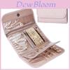 Travel Jewelry Organizer Case With Soft Polyester Material For Daily Use