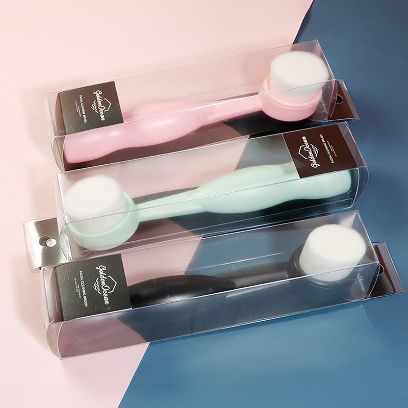 Abs Facial Brush Deep Cleanser Blackhead Pore Exfoliating Facial Massage Brush Portable Facial Skin Wash Tools