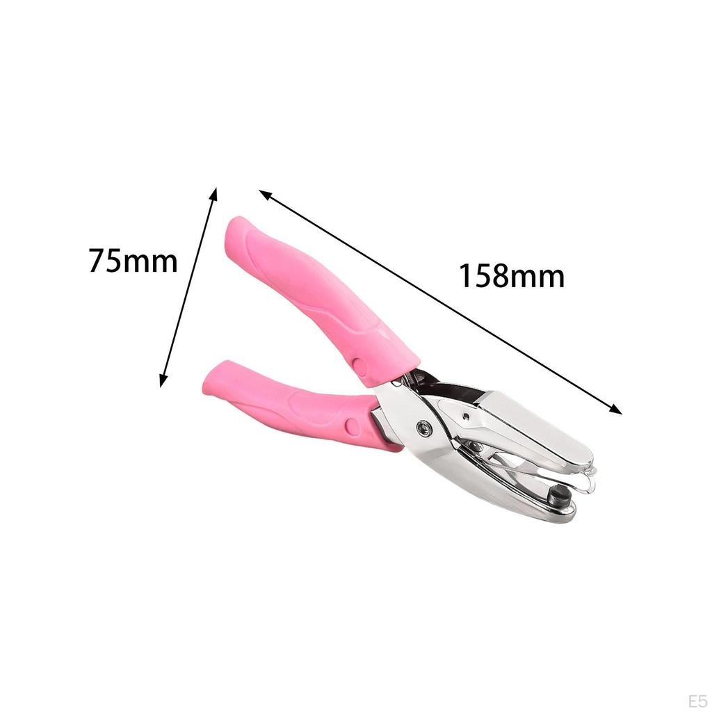 Hole Puncher Handheld Paper Punch Manual Hand Tool for Scrapbooking