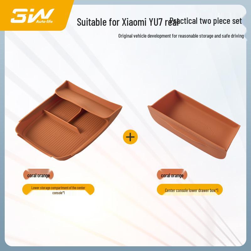 3W Xiaomi YU7/SU7/Ultra Center Console Armrest Storage Box