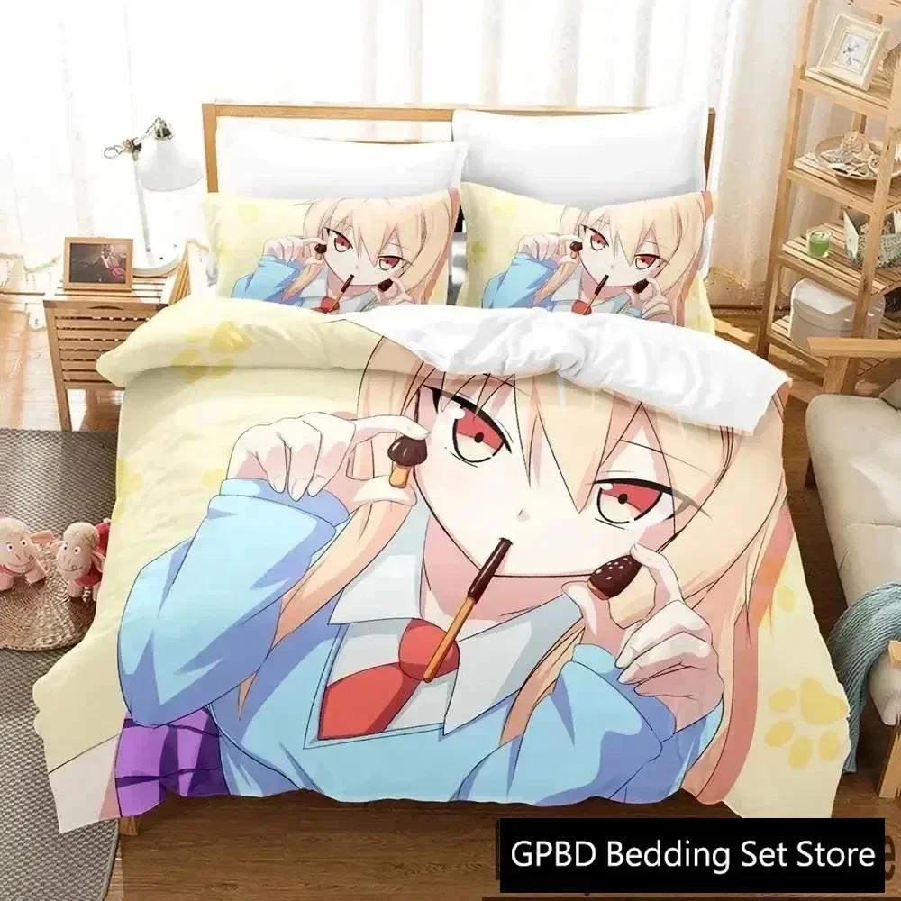 3D Print Anime The Pet Girl of Sakurasou Mashiro Shiina Comfortable Duvet Quilt Cover Pillowcase Bedding Set Children Bedroom