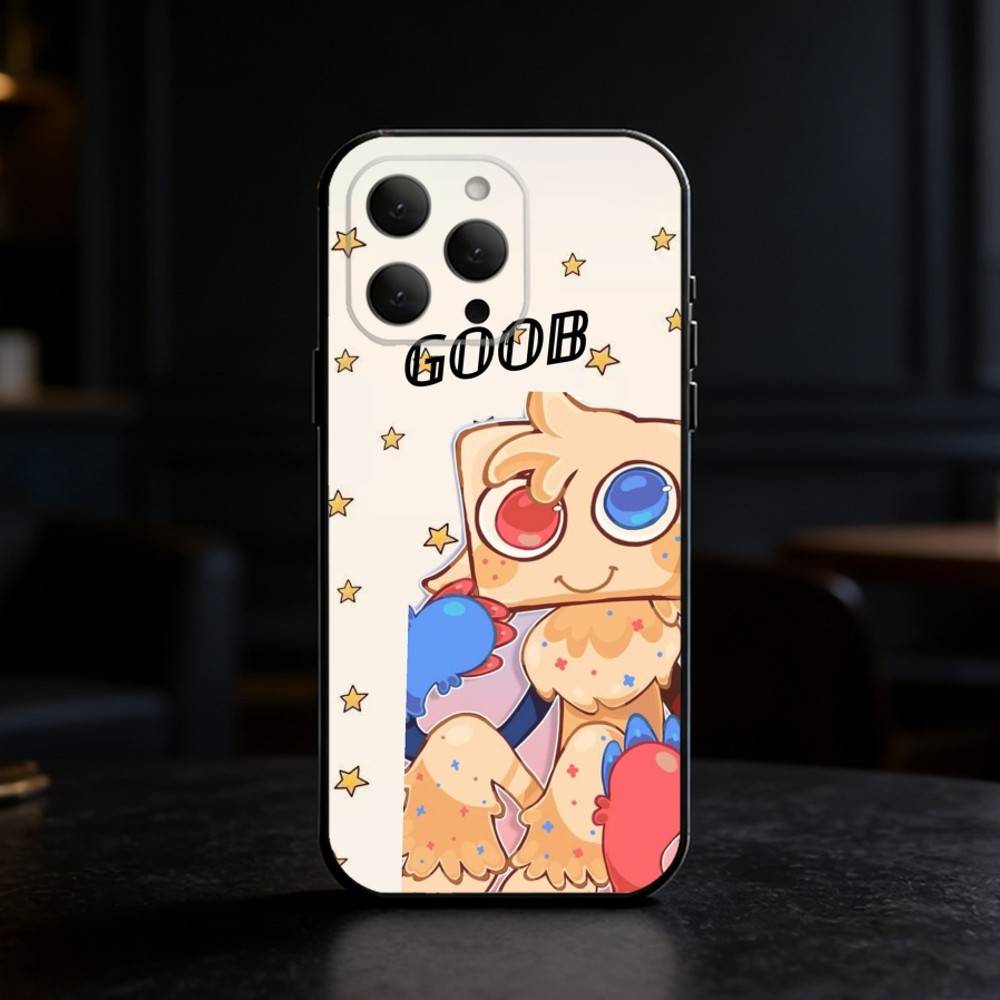 Cartoon Goob Dandys World Phone Case Silicone black Soft For IPhone 17,16,15,14,13,12,11,SE,Plus Pro Max