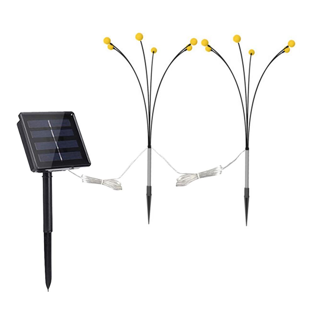 

70см Солнечный Светлячок Свет IP65 Водонепроницаемый Газон Фейерверк Свет Освещение Украшения Рождественское Украшение для Заднего Двора Садовой Дорожки Тротуара