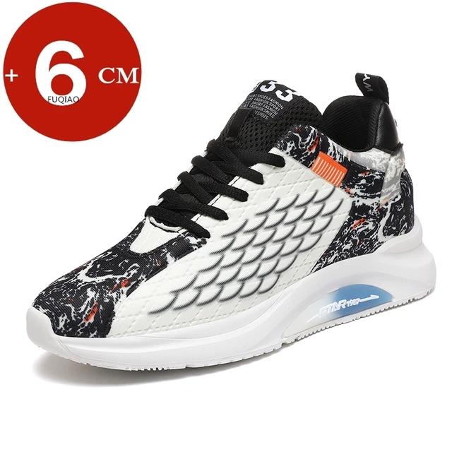 

Мужские кроссовки на платформе, мужские кроссовки, роскошная обувь, мужская повседневная обувь для увеличения роста, кроссовки для тренировок, дышащая беговая обувь 37