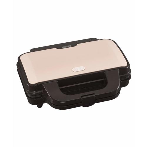 Toffy Hot Sandwich Maker K-HS1 (Shell Pink) - Bakes 2 Slices, Cooks Crusts, and Works In 5-6 Minutes - Easy To Use, Retro Design, Cute, Perfect for Br