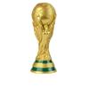 13cm Soccer Trophy Replica Decorative Figurine World Cup Style Award Model for Sports Enthusiasts and Collectors Display