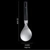 ZISIZ Non-stick Red Sandalwood Rice Spoon
