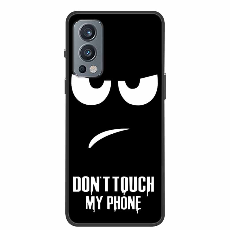 Black Silicone Case For OnePlus Nord 2 5G Phone Case Cover Soft Funda For One Plus OnePlus Nord 2 Back Cover Case 1+Nord 2 Nord2