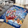 1pc Mickey-and-friends Carpet Area Rug, Bedroom, and Playroom Durable, Stain-Resistant, and Easy To Clean, Living Room