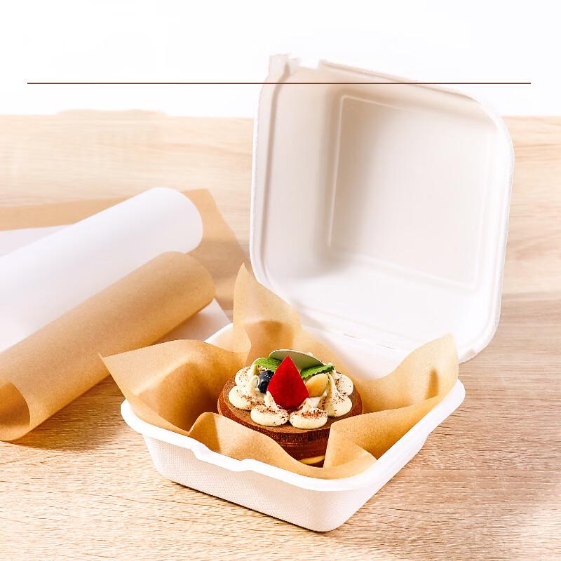 Einweg-Ölfestes Papier für Hamburgerboxen