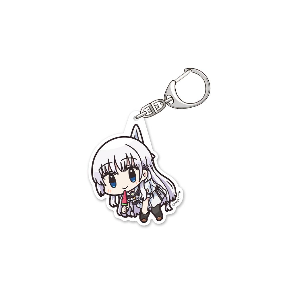 Summer Pockets Shiroha Ao Kamome Tsumugi Umi Official HD Acrylic Keychain Bag pendant anime goods Bag Charm Fans Charm Gifts