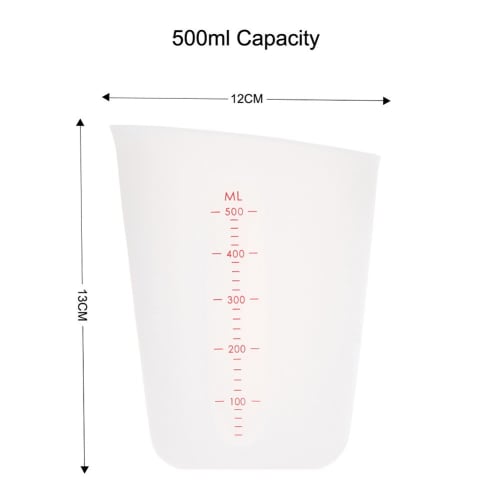 Silicone Measuring Cup Set (250ml & 500ml)