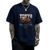 High-quality summer fashion and casual wear for both men and women, hot-selling round-neck short-sleeved T-shirt tops