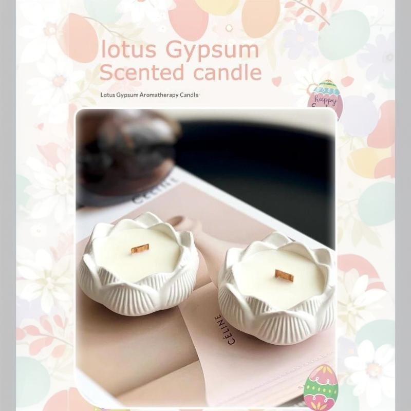 Lotus Kerzenständer Silikonform DIY Handgemachte Aufbewahrungsbox Gips Beton Harz Kerzenhalter Handwerk Gießformen Heimdeko