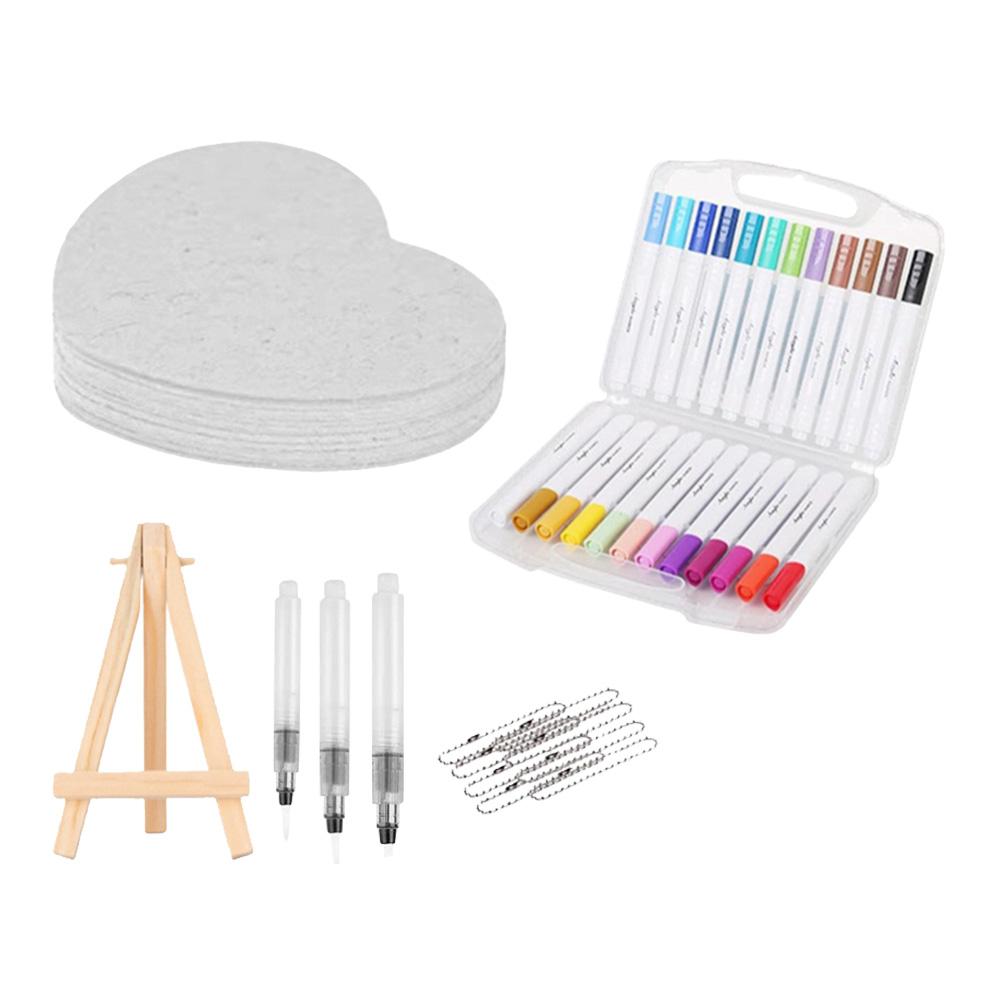 Magic Canvas Sponge DIY Creative Activity Bubble Popcorn Drawing Pen 12 Colors 3D Art Safe Puffy Pen Texture Painting Kit
