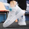 Lässige High-Top kleine weiße Schuhe für Herren und Damen, Sportschuhe mit dicker Sohle, die erhöhen, Skates, bequeme, desodorierende Sportschuhe