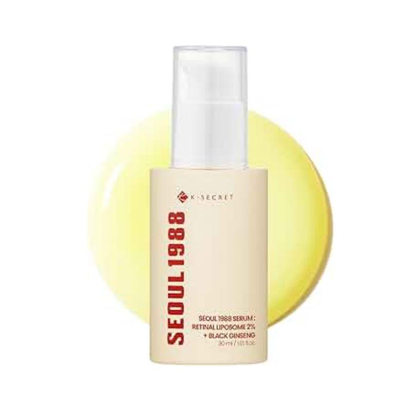 K-SECRET Seoul 1988 Serum : Retinal Liposome 2% + Black Ginseng 30ml (L)