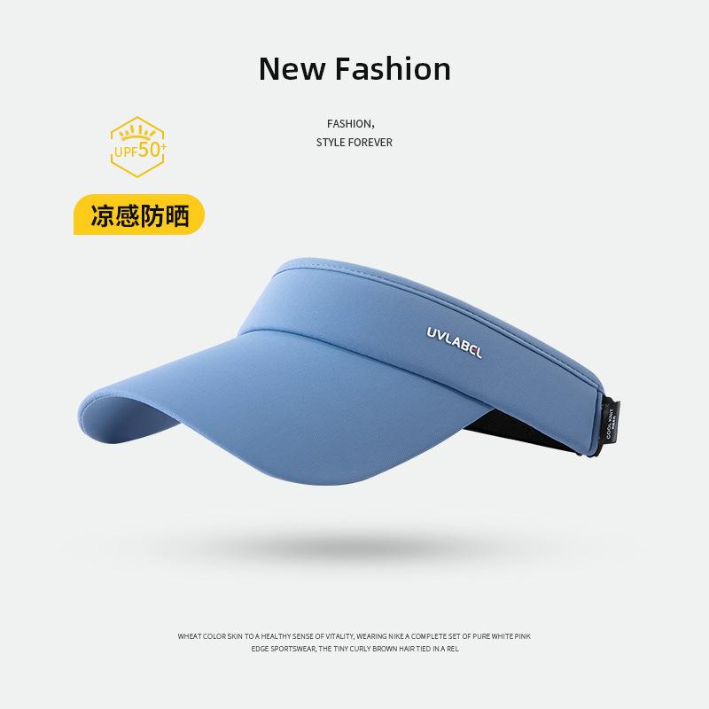 

Солнцезащитная спортивная шляпа женская для марафона, летняя солнцезащитная шляпа, мужская велосипедная шляпа с открытым верхом, кепка с утиным козырьком Adjustable