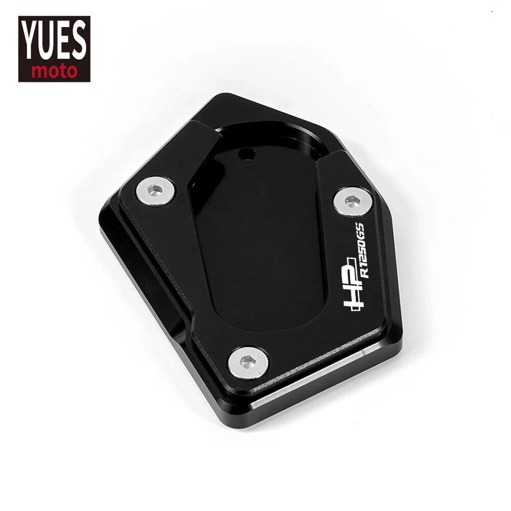 Motorcycle Accessories CNC Kickstand Side Stand Vergroter Plaat Extension Pad For BMW R1250GS HP Adv Adventure Low Suspension