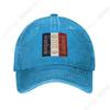 Custom Cotton Napoleonic French 85th Regimental Flag Baseball Cap Men Women Adjustable Unisex France Fleur De Lis Dad Hat Spring